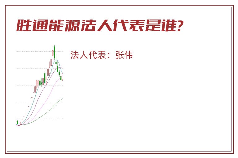 胜通能源法人代表是谁？