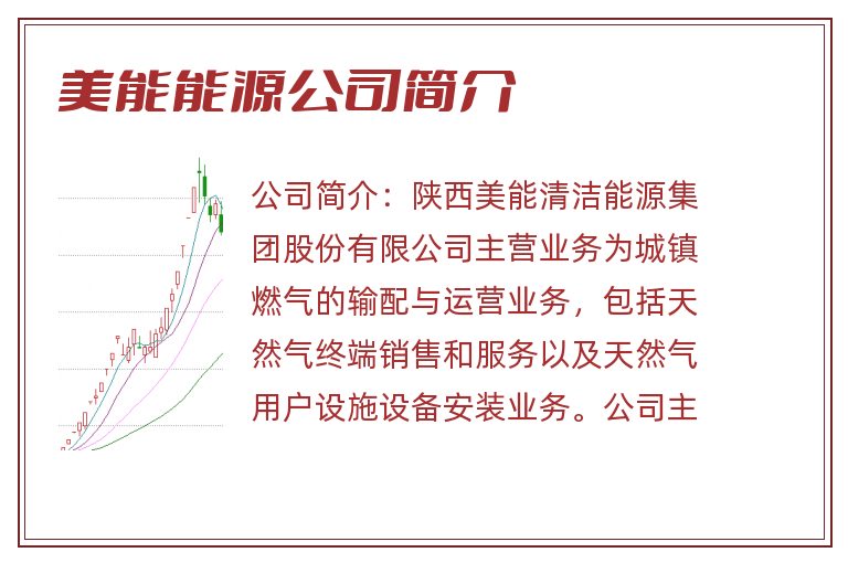 美能能源公司简介