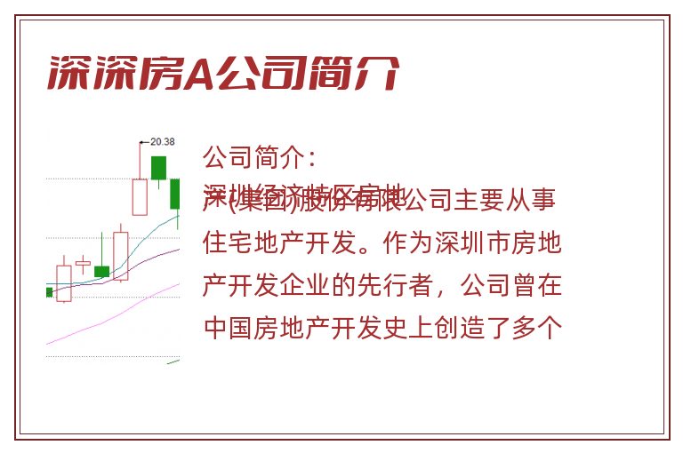 深深房A公司简介