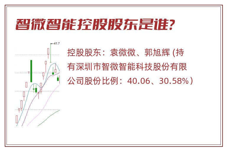 智微智能控股股东是谁？