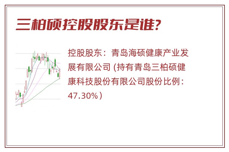 三柏硕控股股东是谁？