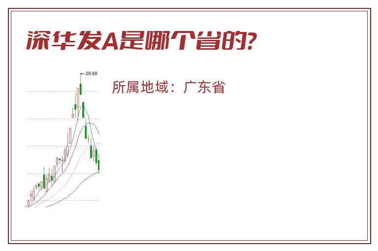 深华发A是哪个省的？