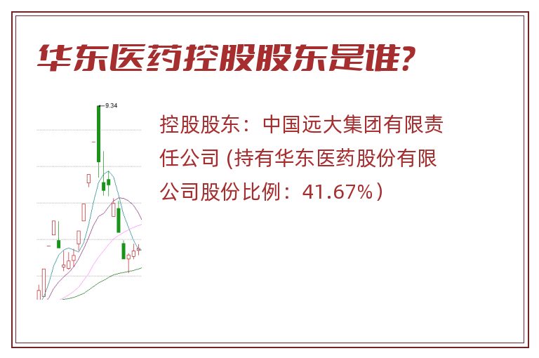 华东医药控股股东是谁？