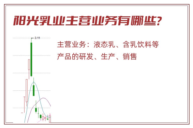 阳光乳业主营业务有哪些？