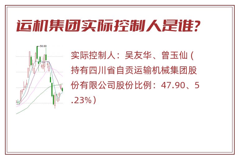 运机集团实际控制人是谁？