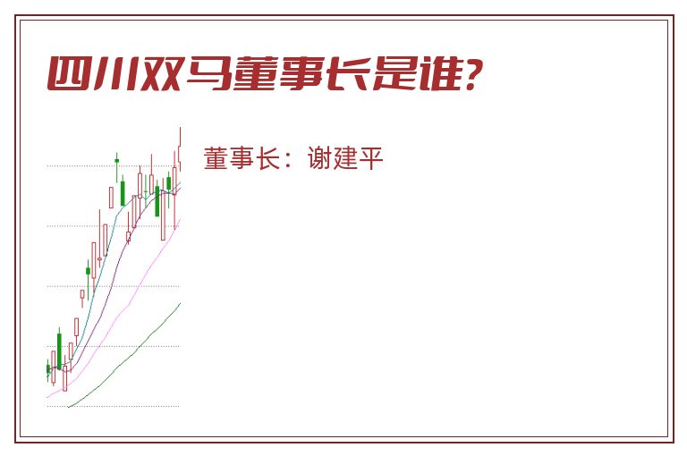 四川双马董事长是谁？