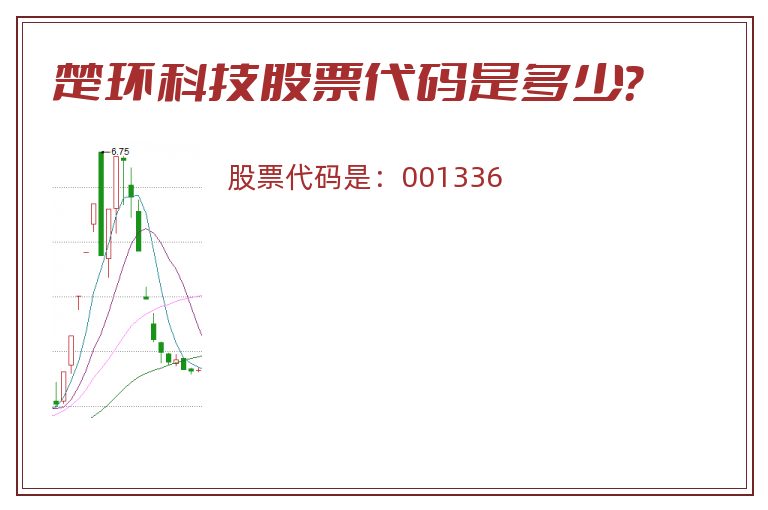 楚环科技股票代码是多少？