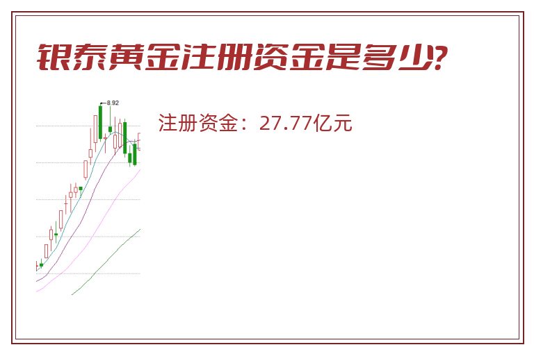 银泰黄金注册资金是多少？