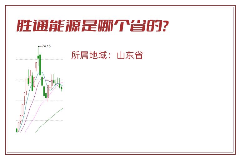 胜通能源是哪个省的？