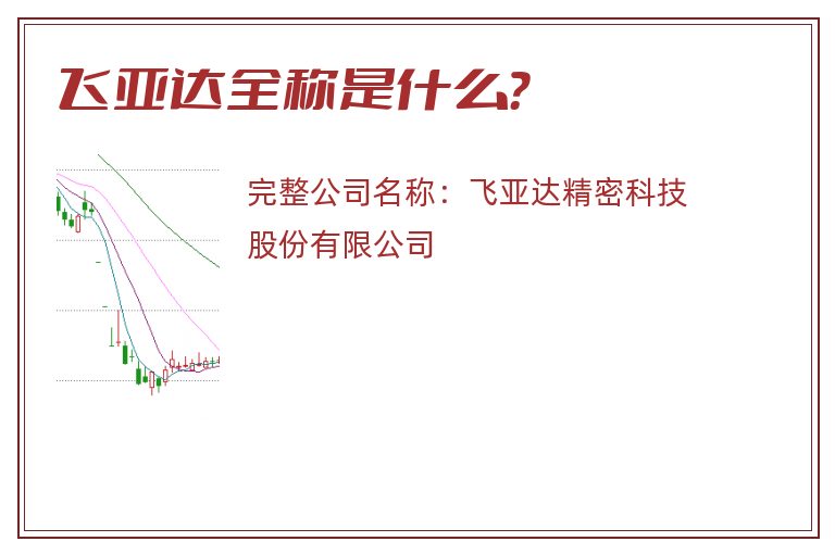 飞亚达全称是什么？