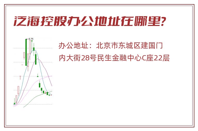 泛海控股办公地址在哪里？