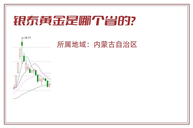 银泰黄金是哪个省的？