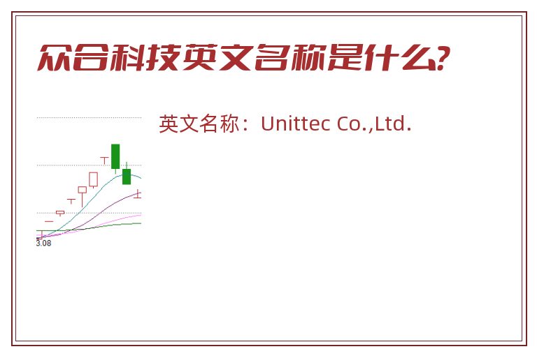 众合科技英文名称是什么？