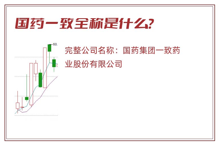 国药一致全称是什么？