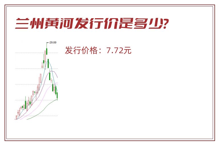 兰州黄河发行价是多少？