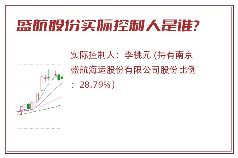 盛航股份实际控制人是谁？