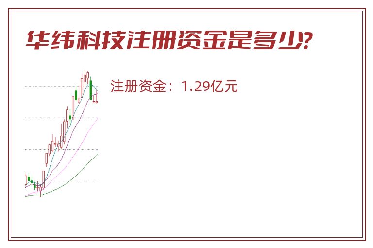 华纬科技注册资金是多少？