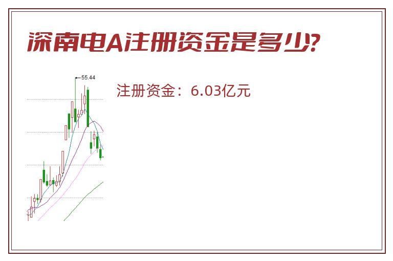 深南电A注册资金是多少？