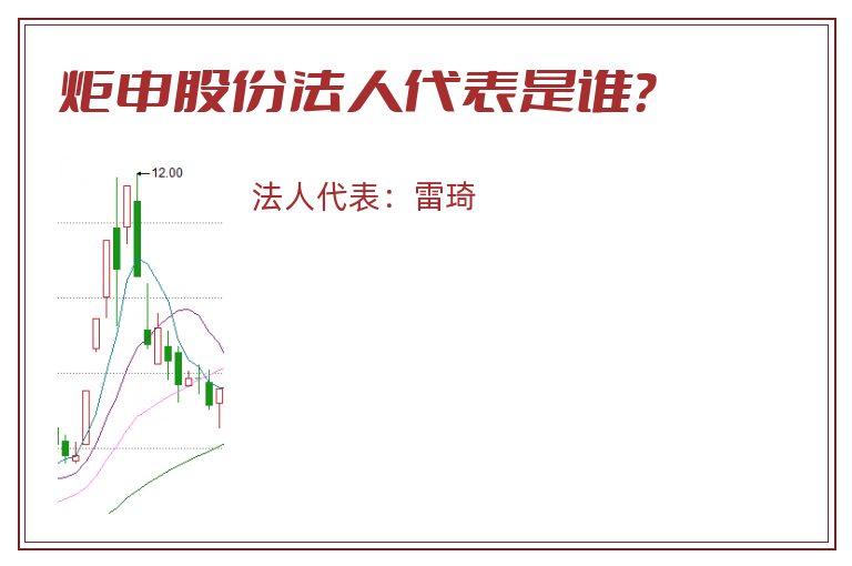 炬申股份法人代表是谁？