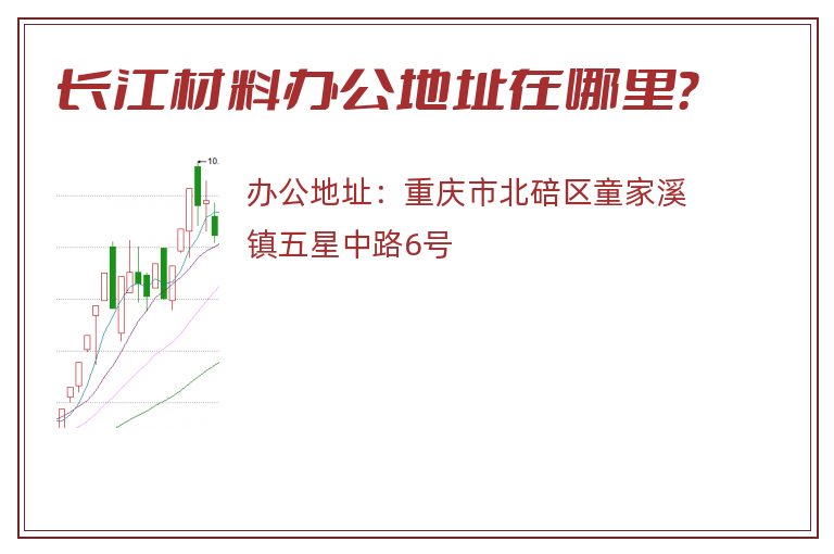 长江材料办公地址在哪里？