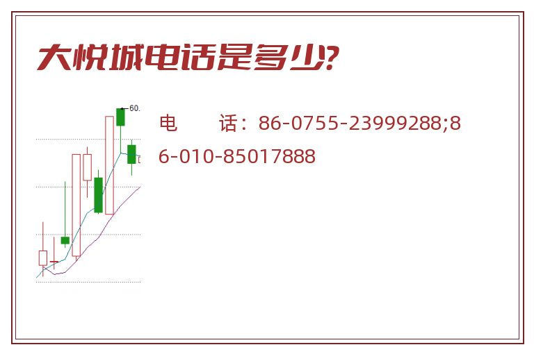 大悦城电话是多少？