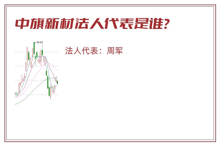 中旗新材法人代表是谁？