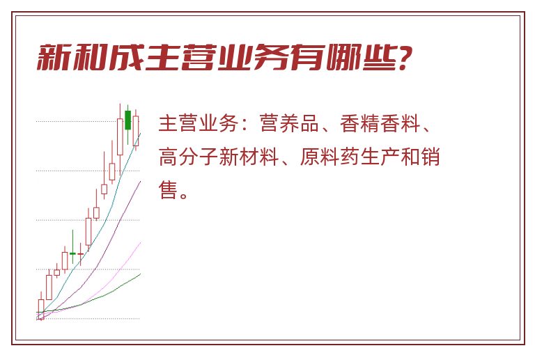 新和成主营业务有哪些？