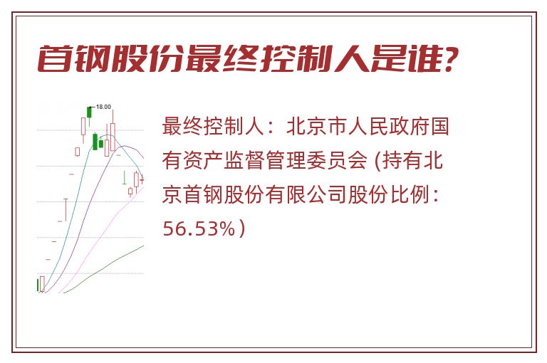 首钢股份最终控制人是谁？