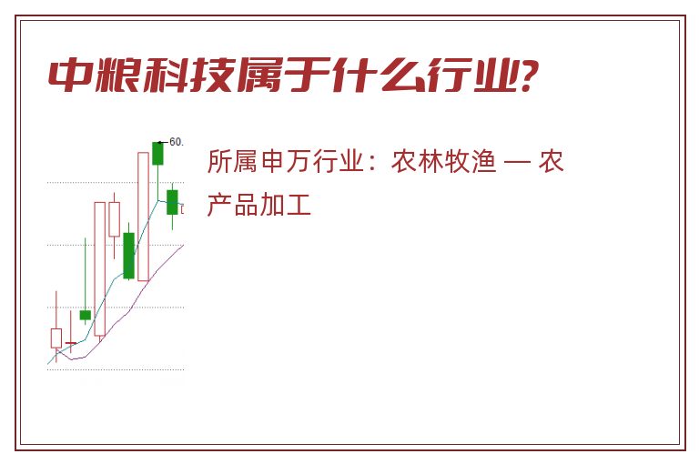 中粮科技属于什么行业？