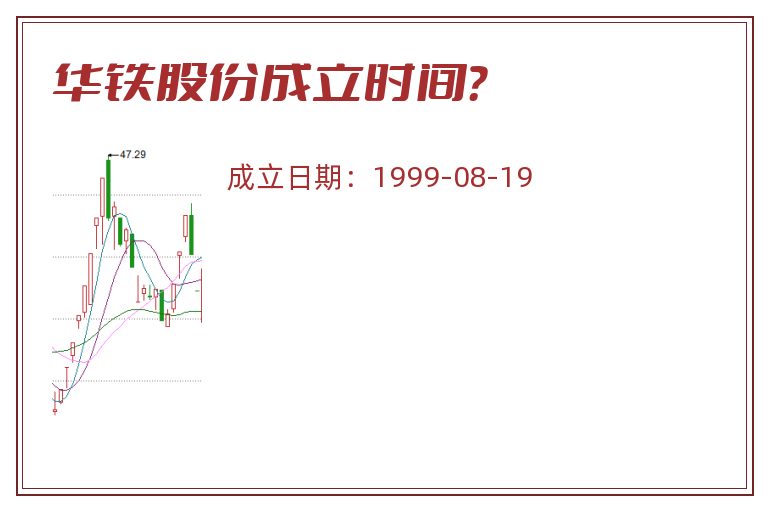 华铁股份成立时间？