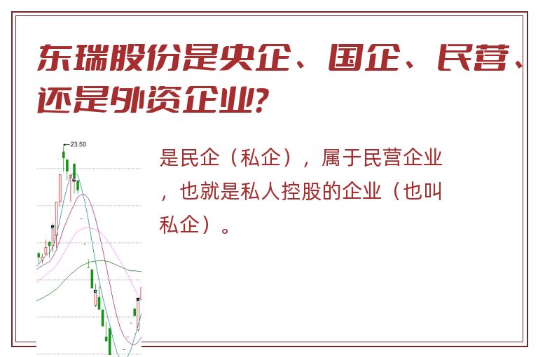 东瑞股份是央企、国企、民营、还是外资企业？