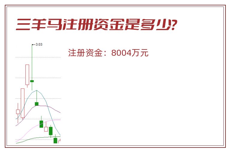 三羊马注册资金是多少？