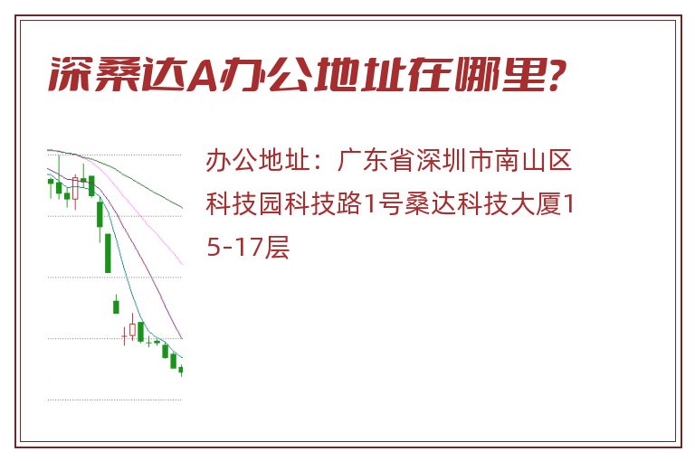 深桑达A办公地址在哪里？