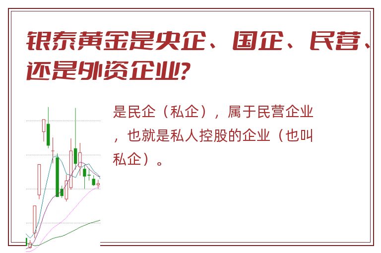 银泰黄金是央企、国企、民营、还是外资企业？